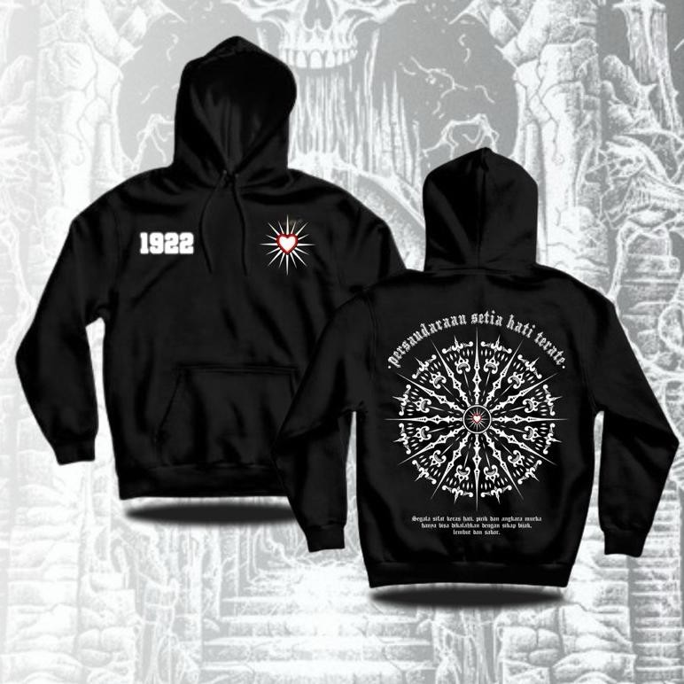 Promo Hoodie Merpati Putih Motif Tenang Bagai Merpati Tajam Seperti Kudi Bahan Premium Sablon Dtf De