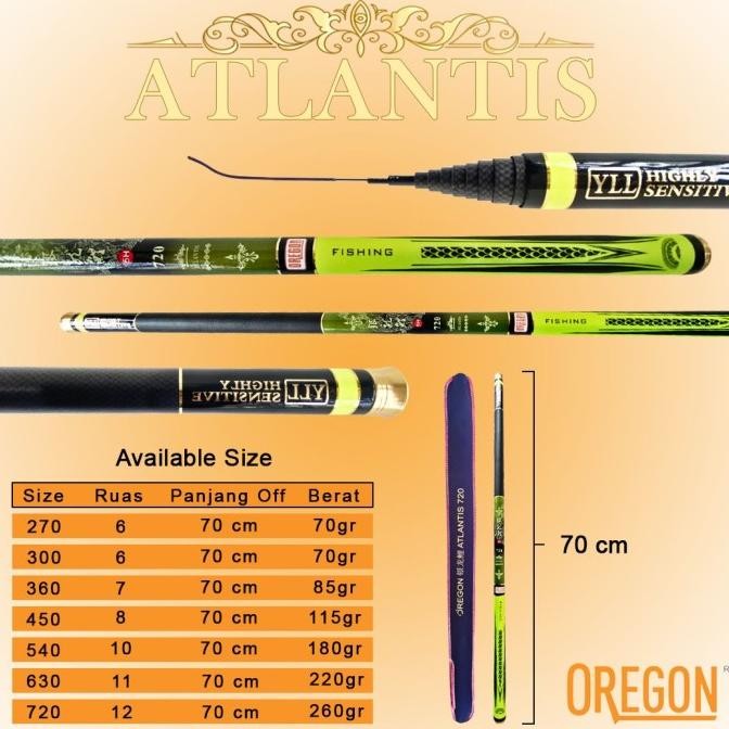 Joran OREGON ATLANTIS | Carbon DIN