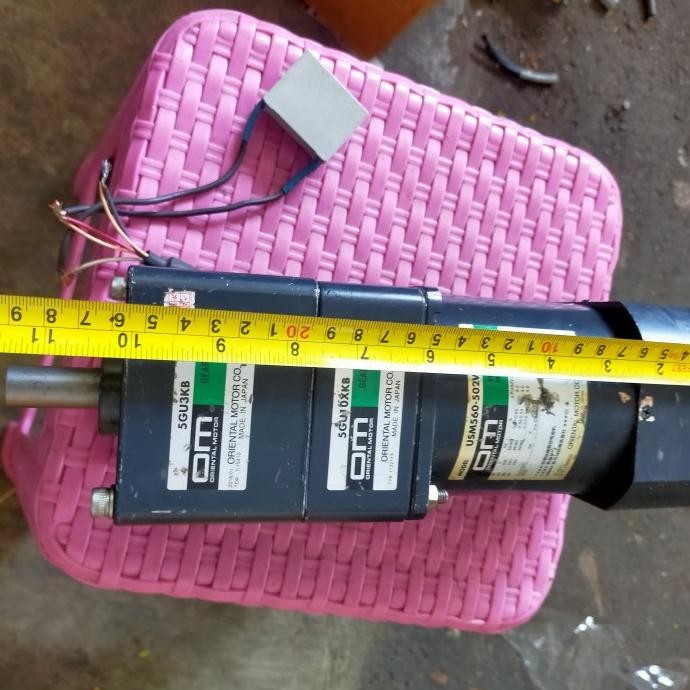 dinamo gearbox 220Volt 90W [terbaik]