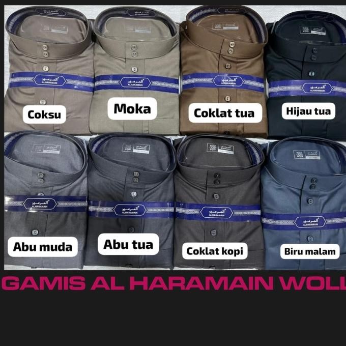 gamis al haramain woll Terlaris