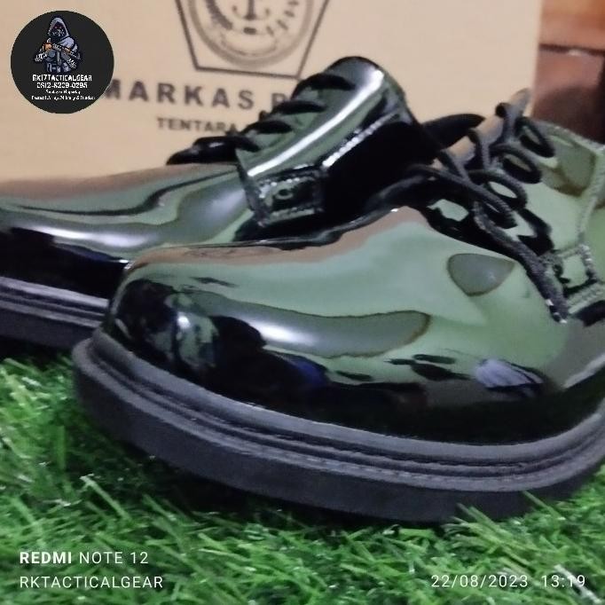 SEPATU PDH TNI Kulit Asli - Sepatu PDH MABES TNI