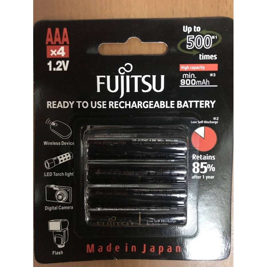 Baterai Cas Fujitsu 950Mah Aaa Batre Charger A3 Fujitsu 950Mah Isi 4 Terlaris
