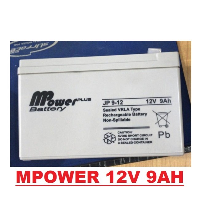 Battery Vrla 12V 9Ah Baterai Aki Ups 12V 9Ah Original