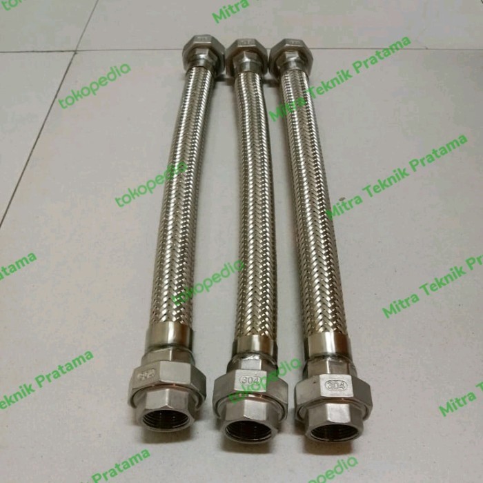 Terbatas Selang Flexible Hose Watermur Stainless 3/4 Inchi ( 3/4 Inch )