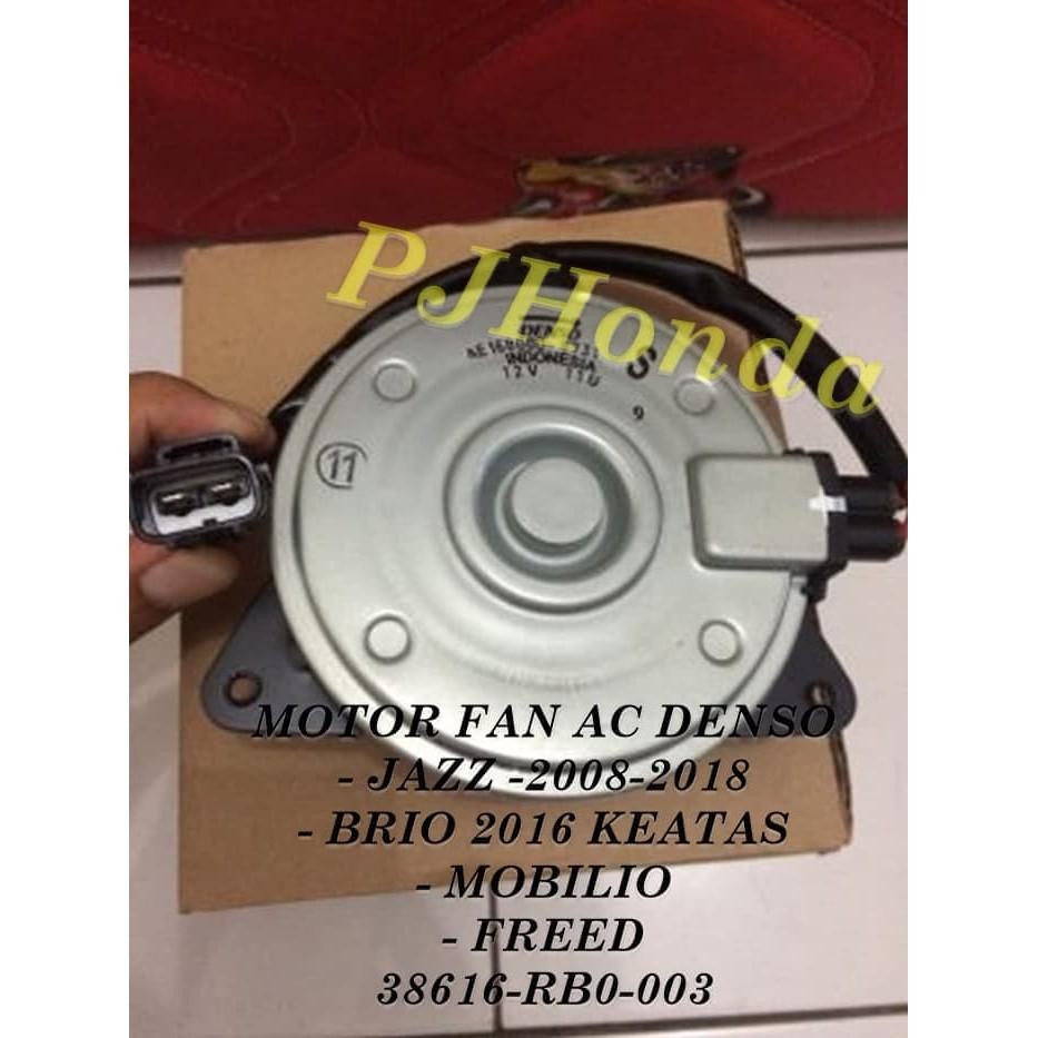 Motor Fan Ac Honda Brio Denso Asli
