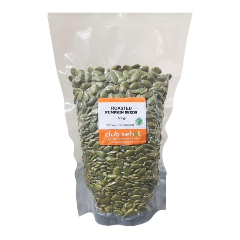 

CLUB SEHAT -ROASTED PUMPKIN SEED, 500gr