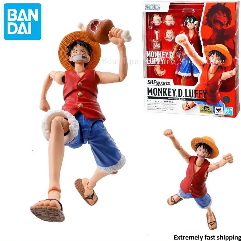 In Stock Original Bandai S.H.Figuarts Shf One Piece Monkey D. Luffy Romance Dawn Action Figure Anime