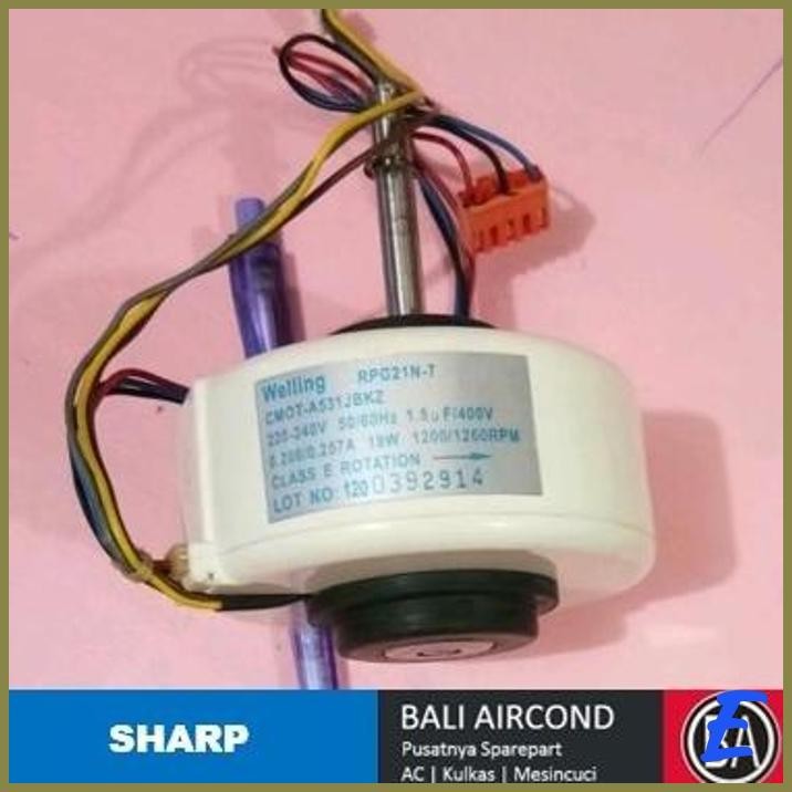 | BRC | MOTOR DINAMO FAN AC SHARP PLASMACLUSTER ION YDKS YKFG ORIGINAL