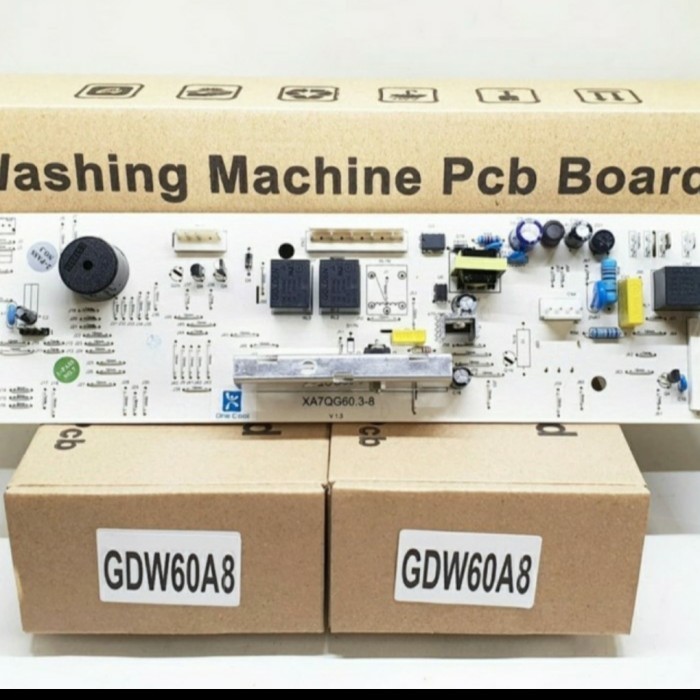 MODUL PCB MESIN CUCI FRONT LOADING MIDEA MFS75-S804