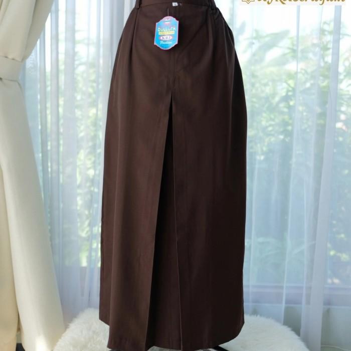 Rok Span Panjang Coklat Pramuka Smp Sma Smk New 100 % Original