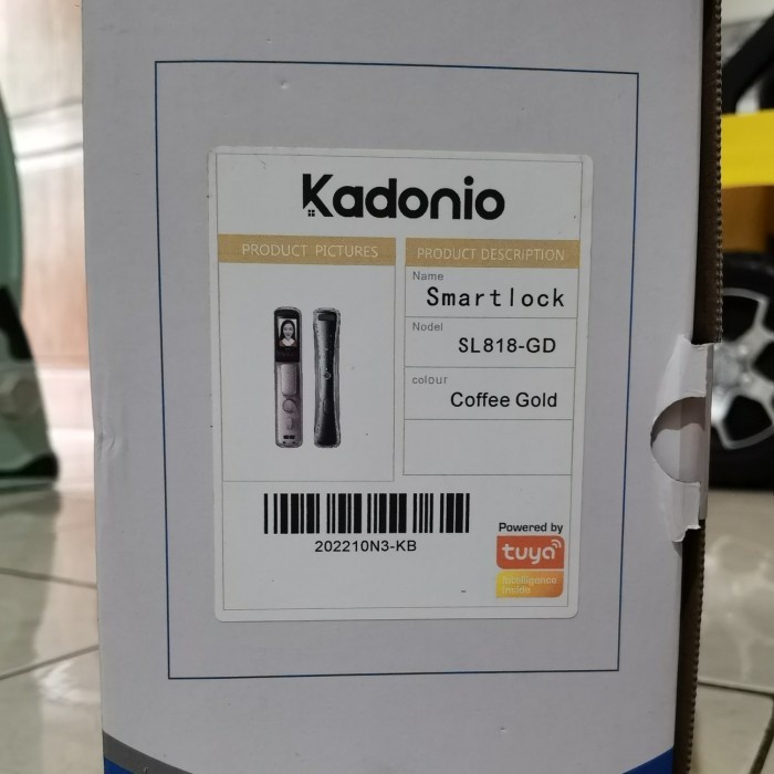 Smart Door Lock Kadonio L818 Finger Print Password Smart Card