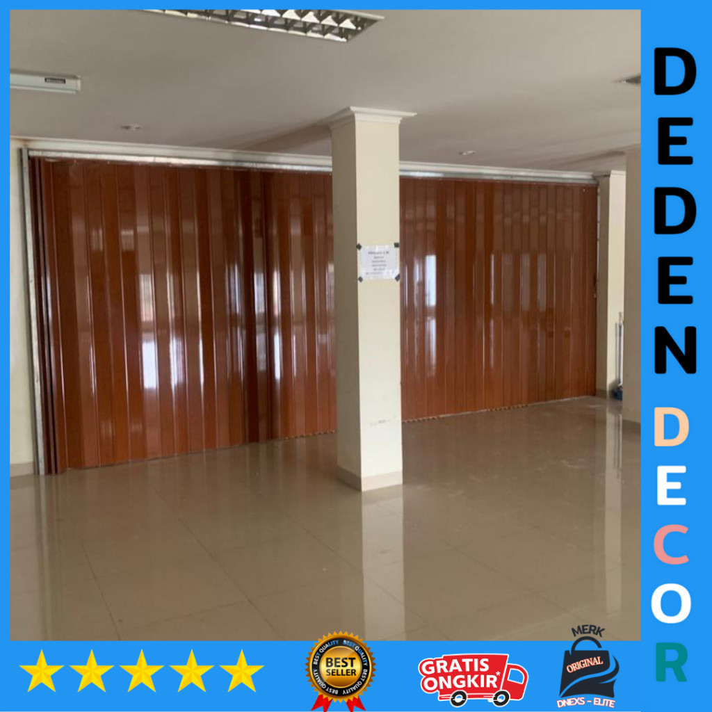 PVC Folding Door/Folding Gate Berkualitas Buat Sekat Rumah Minimalis Aesthetic