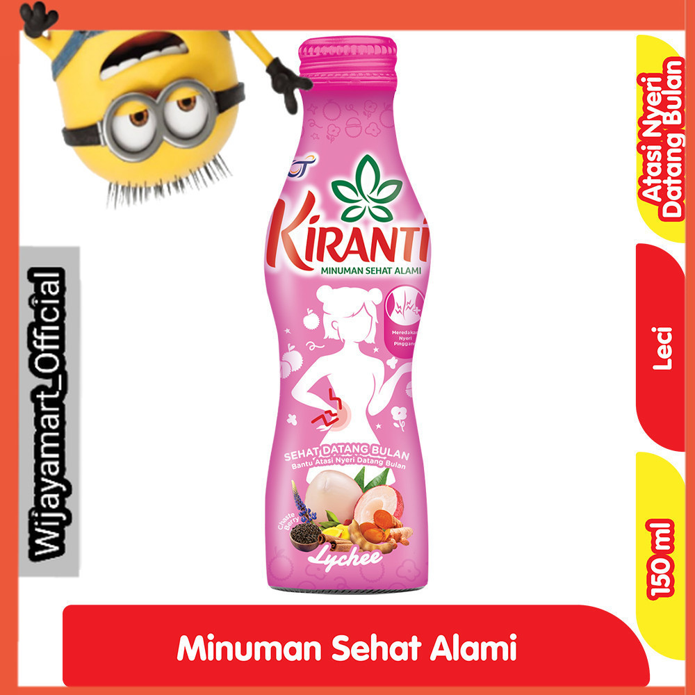 

Kiranti Sehat Datang Bulan Leci Botol 150 ml