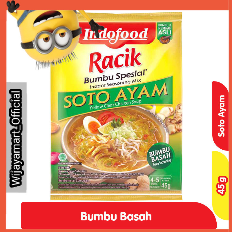 

Indofood Racik Bumbu Spesial Soto Ayam 45 g