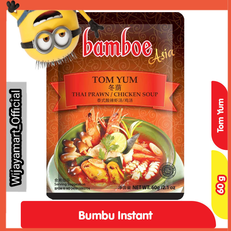 

bamboe Asia Bumbu Instan Tom Yum 60 g