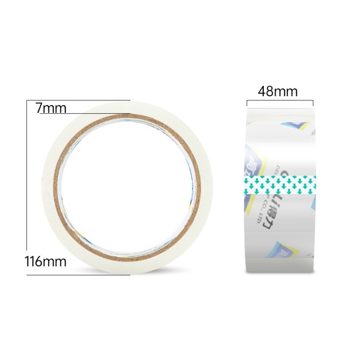 

Deli Isolasi / Lakban OPP / Packing Tape Bening 48MM 302XX