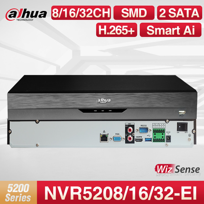 Dahua Wizsense 8/16/32 Channels NVR CCTV Security