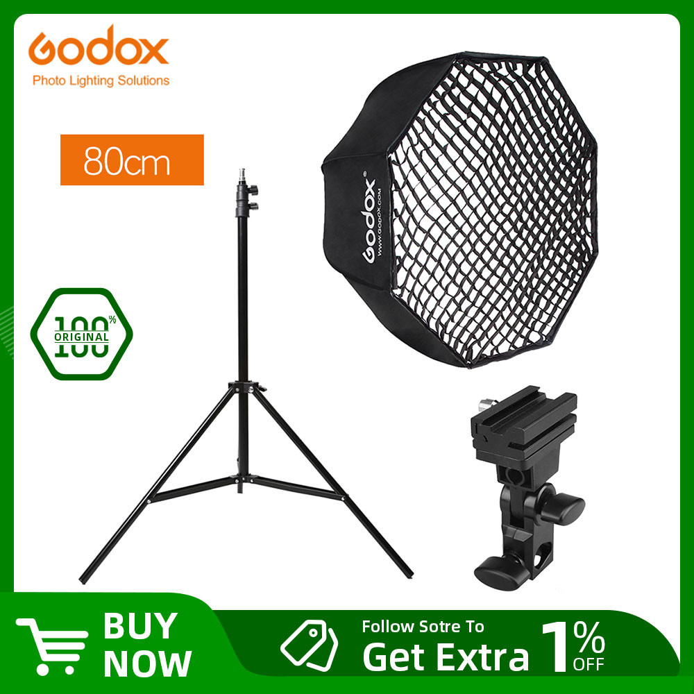 Godox 80cm Octagon Umbrella Softbox Light stand umbrella