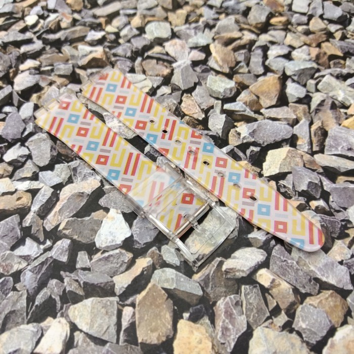 Tali Pengganti Jam Tangan Swatch Tali Jam Tali Swatch Karet Motif