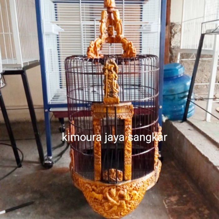 TERBARU sangkar burung anis ukir viber...sangkar burung anis ukir viber BISA GOSEND