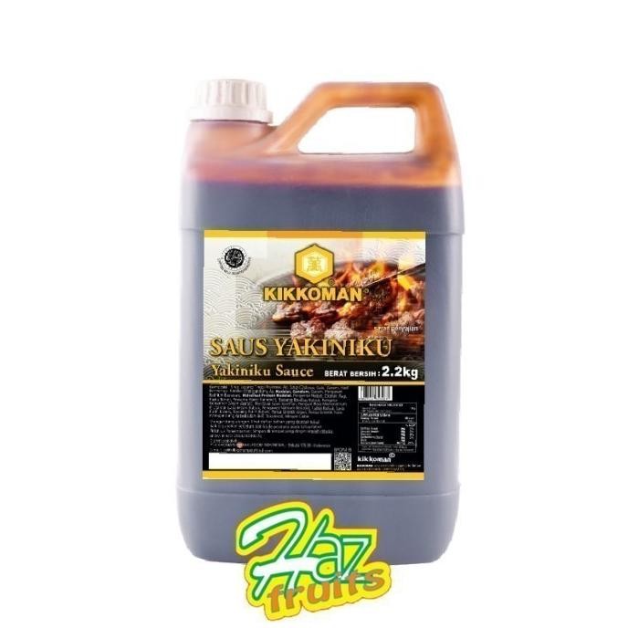 

Kikkoman Yakiniku sauce / Saus Yakiniku Jerigen 2 Liter - Halal