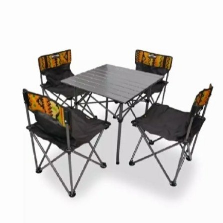 meja kursi set camping traveling camping chair set dhaulagiri