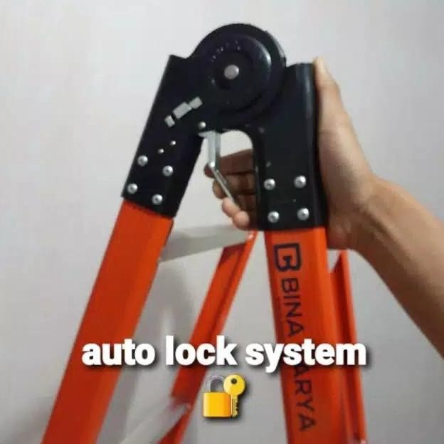 Diskon Tangga Bina Karya Type Kf | Tangga Lipat Aluminium Kf Bina Karya