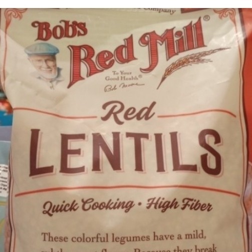 

BOB'S RED MILL RED LENTILS SOUP 765 GR/QUICK COOKING
