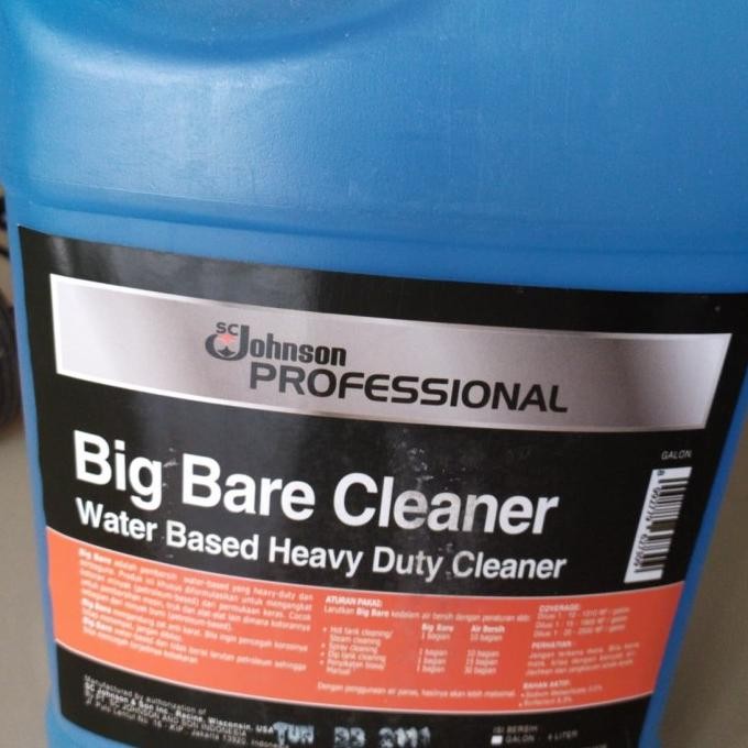 BIG BARE INDUSTRIAL CLEANER SC JOHNSON