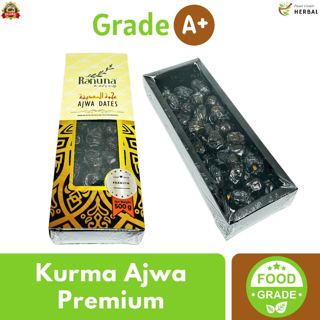 

Urma Ajwa 500 Gram 100% Ranuna High Quality Urma Azwa Nabi Jumbo Grade A