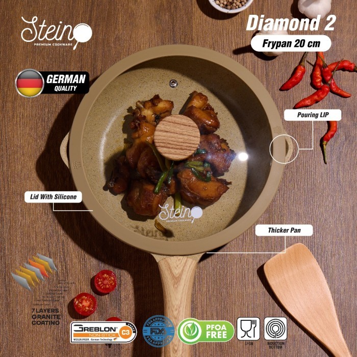 Stein Cookware Paket Diamond Series By Steincookware Granite