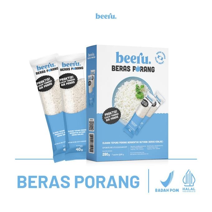 

Beeru Beras Porang Box - Shirataki Konjac Rice TMS