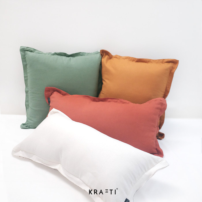 KRAFTI- BANTAL SOFA / SARUNG BANTAL SOFA / BANTAL 45X45 / SABINE 45X45