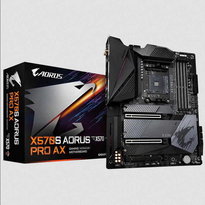 BISA GOSEND GIGABYTE X570S AORUS PRO AX DDR4 SOCKET AM4 MOTHERBOARD AMD KUALITAS TERBAIK