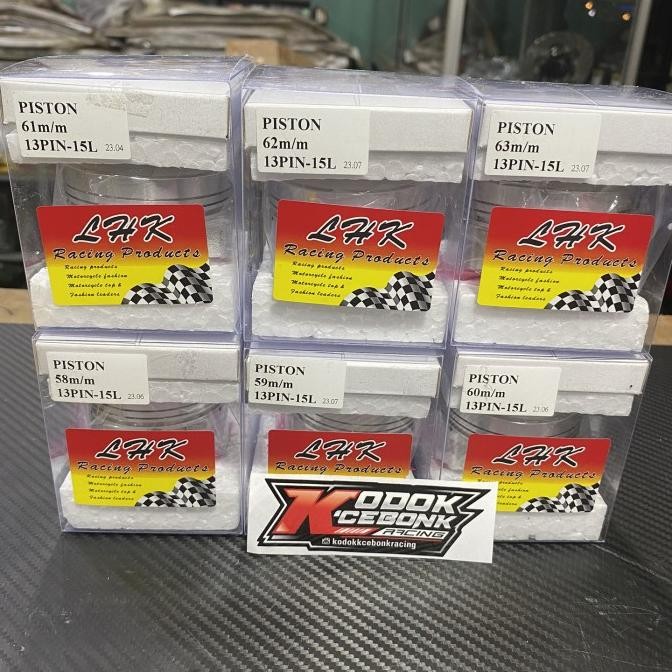 Seher/Piston LHK Pin 13 Ukuran 58,59,60,61,62,63 Original LHK THAILAND