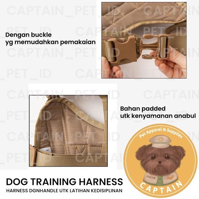 Sale Dog Harness K9 Military Tactical Vest Rompi Anjing Militer Large Dog Harness