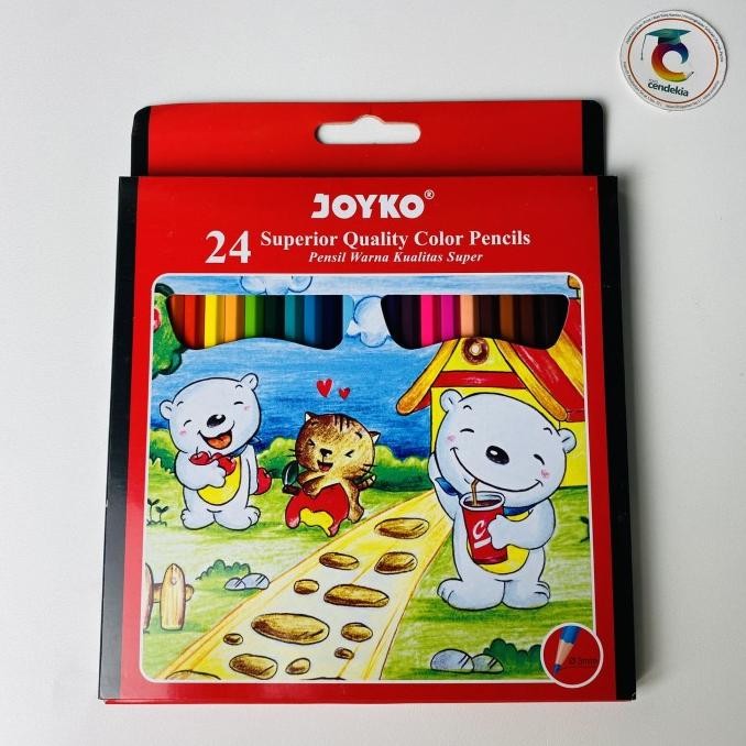 

:::::::] Pensil Warna JOYKO 24 Warna