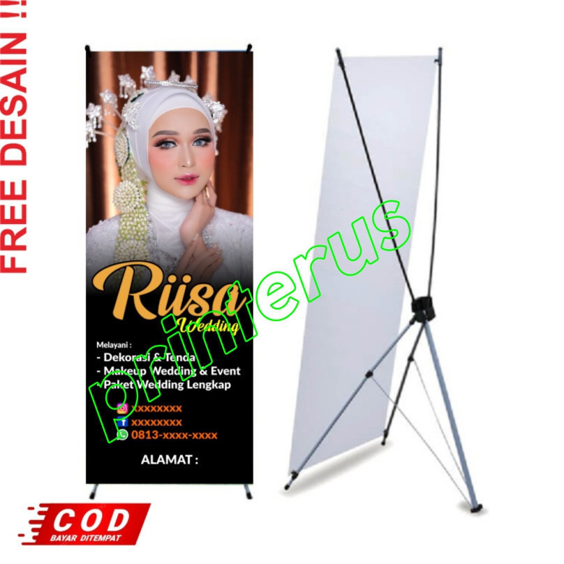 Ambil PROMO Sekarang Juga >>  Spanduk Banner Pernikahan Wedding Organizer nikahan khitanan 60x160cm