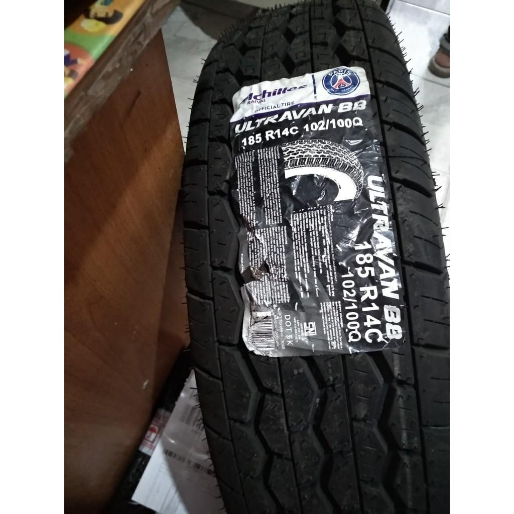 "Ban Achilles Ultravan 185 R14C 102/100Q " (Pasti Jaya Ban)