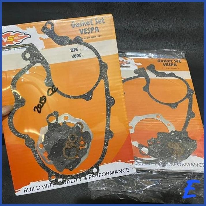 | AKP | PAKING PACKING GASKET PERPAK MESIN SET LENGKAP NS RACING VESPA CLASIK