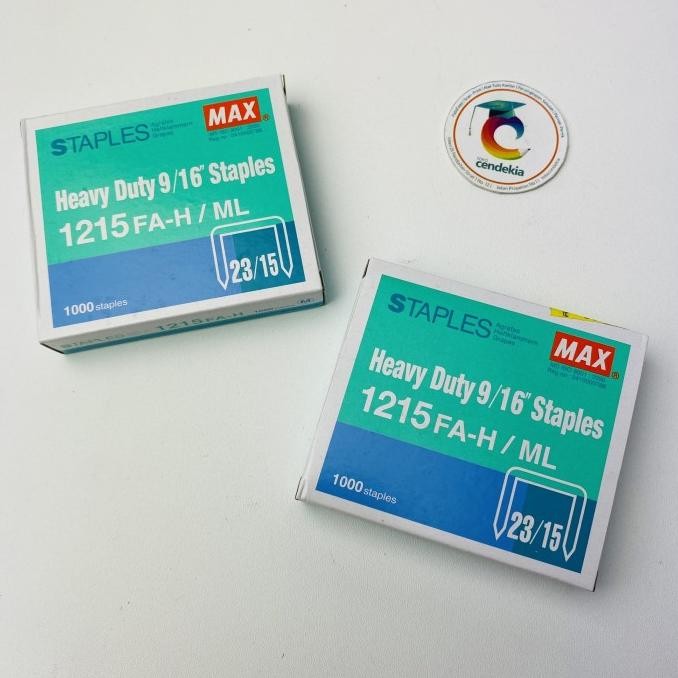 

] Isi Stapler Staples MAX 1215 FA-H 23/15 Hekter