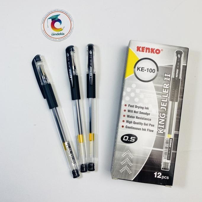 

`````````] pulpen KENKO KE-100 gel 0.5mm