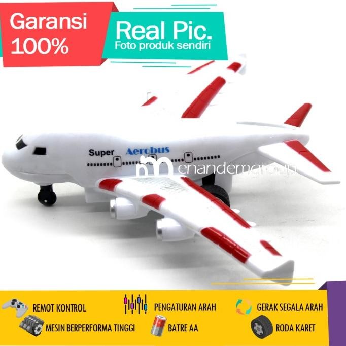 Sale Mainan Mobil Remot Kontrol Rc Pesawat Aerobus Super