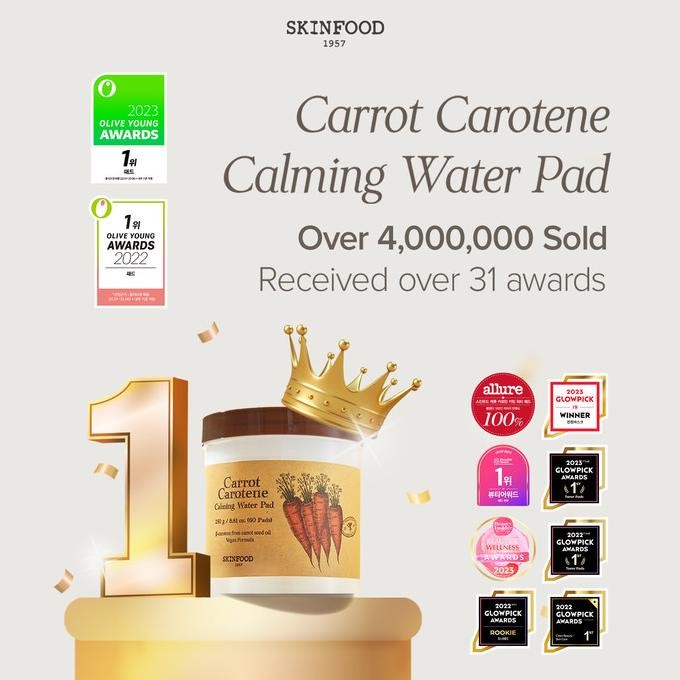 Skinfood - Carrot Carotene Calming Water Pad