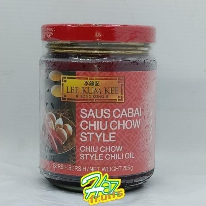 

Lee Kum Kee Chiu Chow Style Chili Oil- Saus Cabai 205 gram
