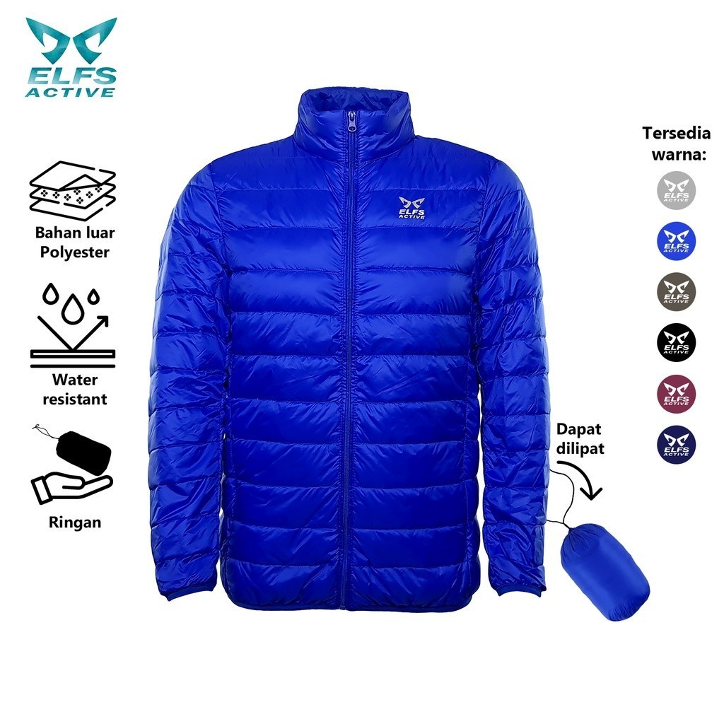 Elfs Active GENTOO Down - Jaket Bulu Angsa Pria Ultra Light UL