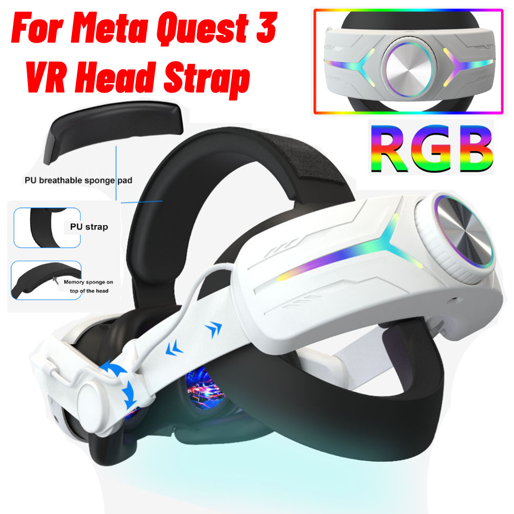 For Meta Quest 3 Comfortab Head Strap VR Acssories VR