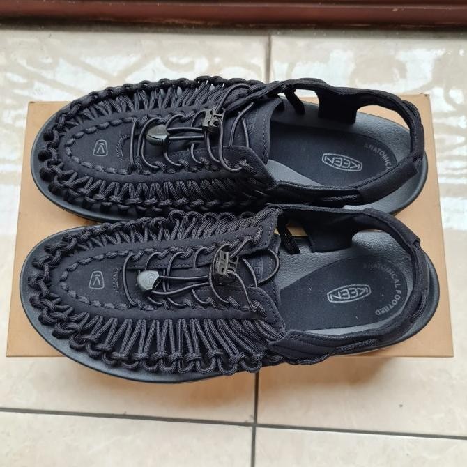 Keen Uneek Sandals Outdoor Men Black/Black Raysandi67