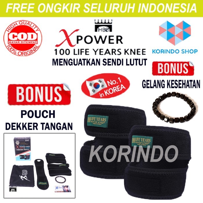 Habibi X Power Knee terapi lutut - Deker Terapi Lutut