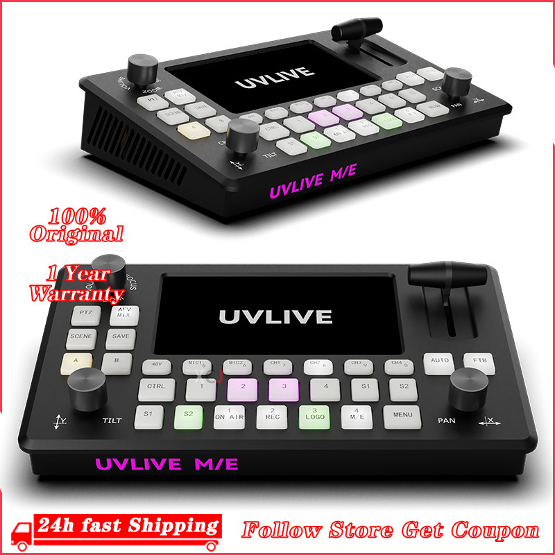 Uvlive M/E Video Switcher Video Mixer for Live Streaming